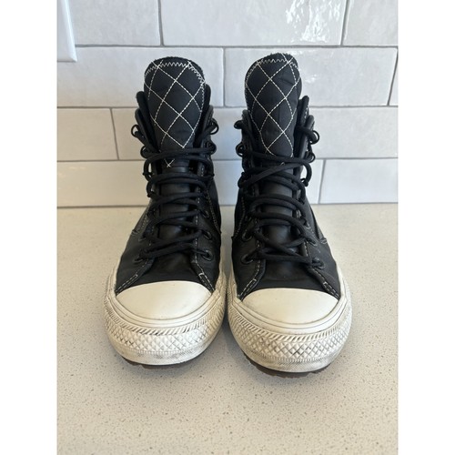 Converse CTAS All Terrain Hi Sneaker Boot BLACK Waterproof 168863C Men's 6 - Picture 3 of 7