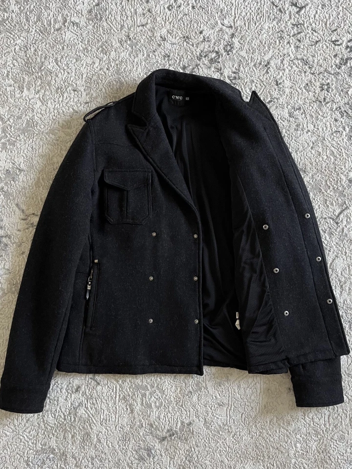 Men’s Costume National CNC Wool Cashmere  Short Coat Made in Italy Size 40/54 - Image 3 of 4