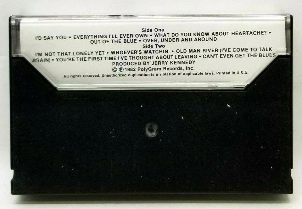 Reba McEntire Unlimited 1982 Cassette Tape Vintage (F1) - Image 3 of 3