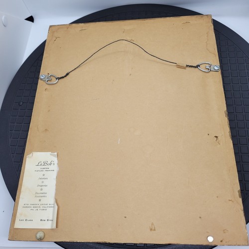 Vintage MCM Grunewald Dietrich Abstrakter Druck? Mutter und Kind gerahmt signiert - Bild 13 von 17