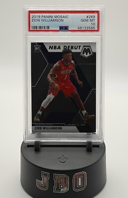 2019 Panini Mosaic Zion Williamson Rookie RC (PSA 10) | eBay