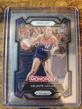 2024 WNBA Prizm Monopoly Celeste Taylor Rookie RC #66 Phoenix Mercury