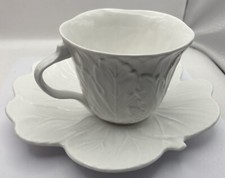 Spode New England Y8638 Chestnut Leaf Tea Cup & Saucer