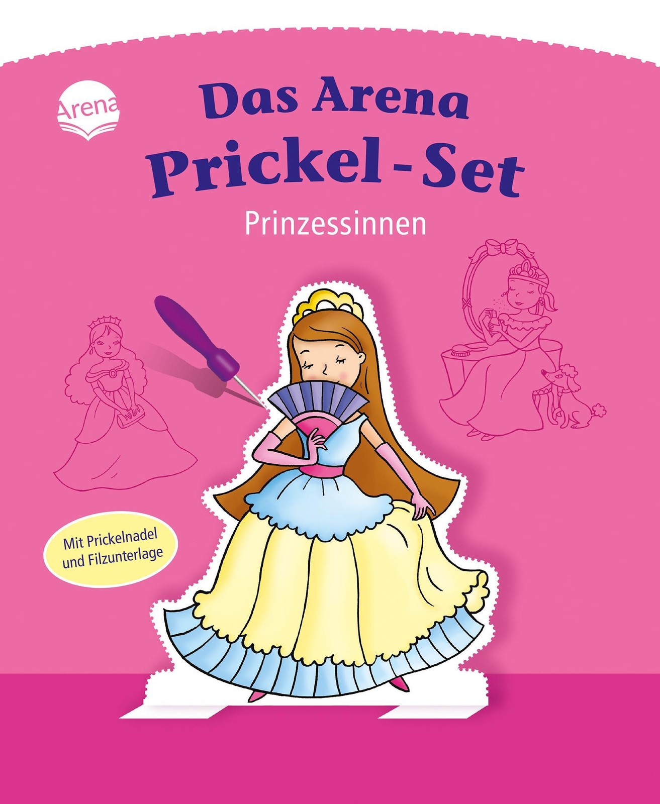 Thumbnail - Prinzessinnen. Das Arena Prickel-set | Anita Engelen | Taschenbuch |