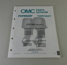 Catalogo Parti Johnson Evinrude Motori Fuoribordo 275 / 300 Modelli Stand 5/1988
