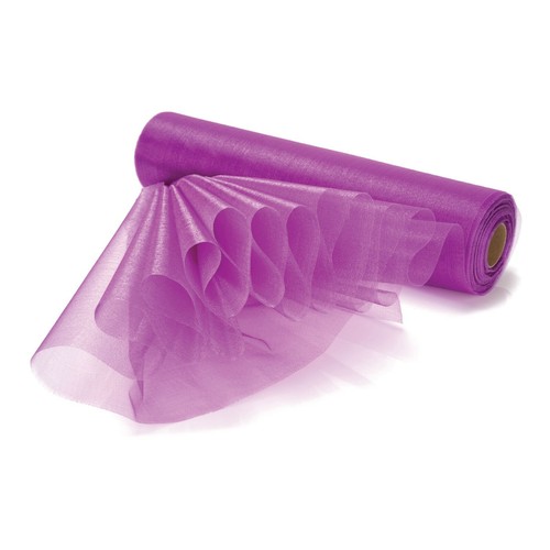 25M x 29CM Rollo de Organza Tela Transparente Boda Fiesta Silla Faja Arcos Mesa Corredor - Imagen 72 de 140