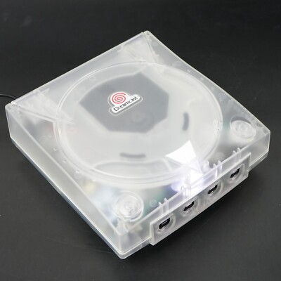 SEGA Dreamcast VA1 Console Translucent White Shell, Power Supply