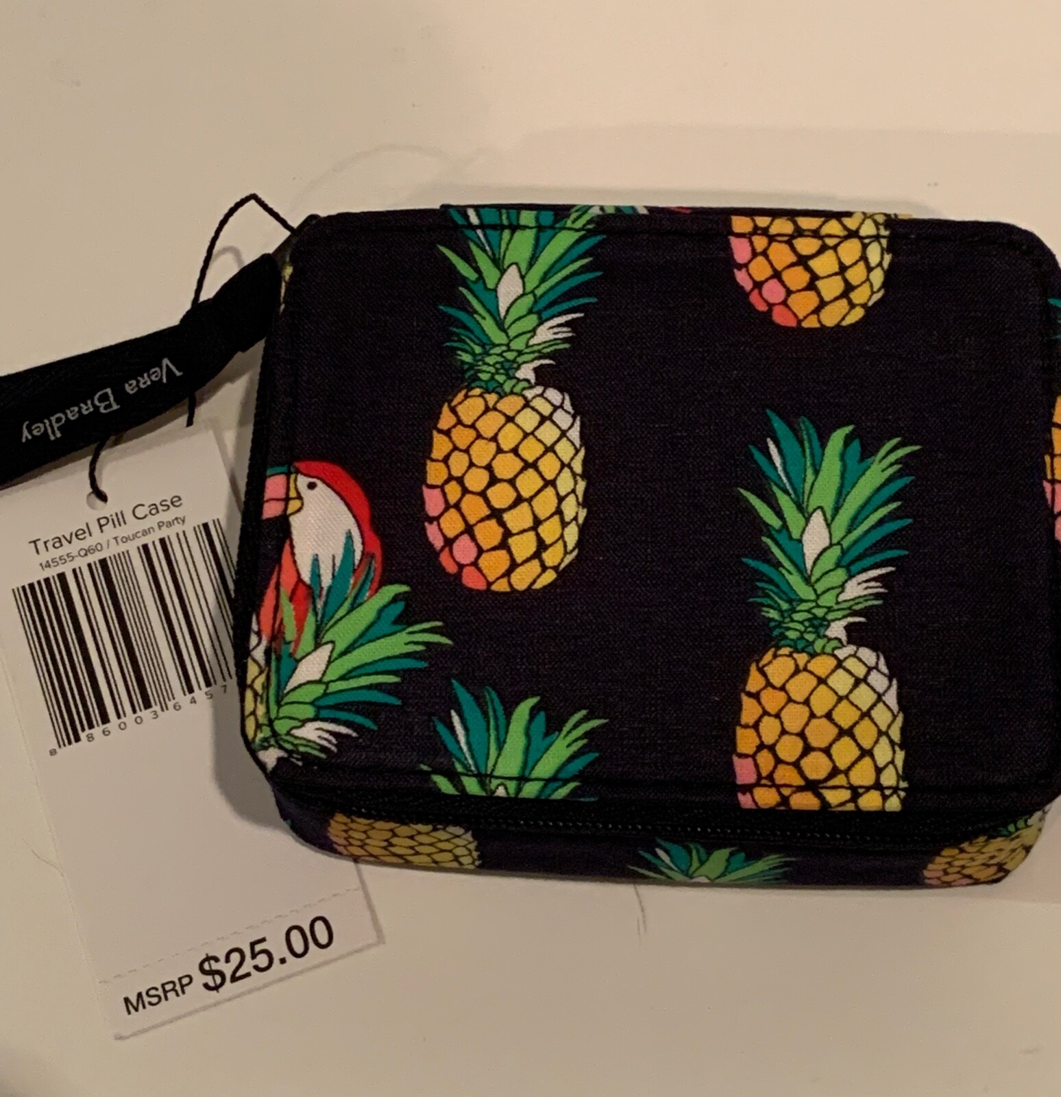 Vera Bradley Travel Pill Case Box NEW Free Shipping Patterns Paisley Toucan ++ eBay