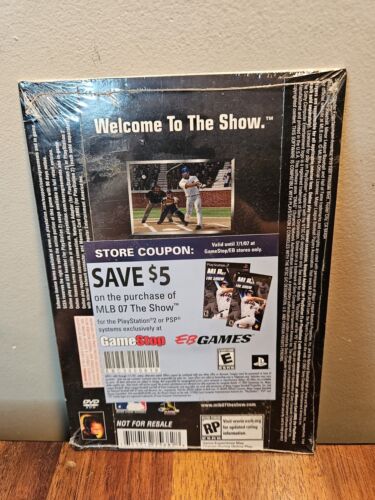 MLB 07 The Show Demo Disc Sony PlayStation 2/PS2 BRAND NEW FACTORY SEALED-READ!! - Picture 2 of 2
