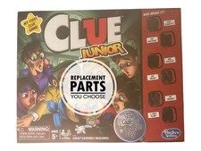 Clue Jr Case Of The Broken Toy Board Game REP...