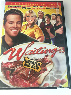 Waiting Unrated and Raw DVD: 2 Disc Deluxe Ships Free Same Day With Tracking