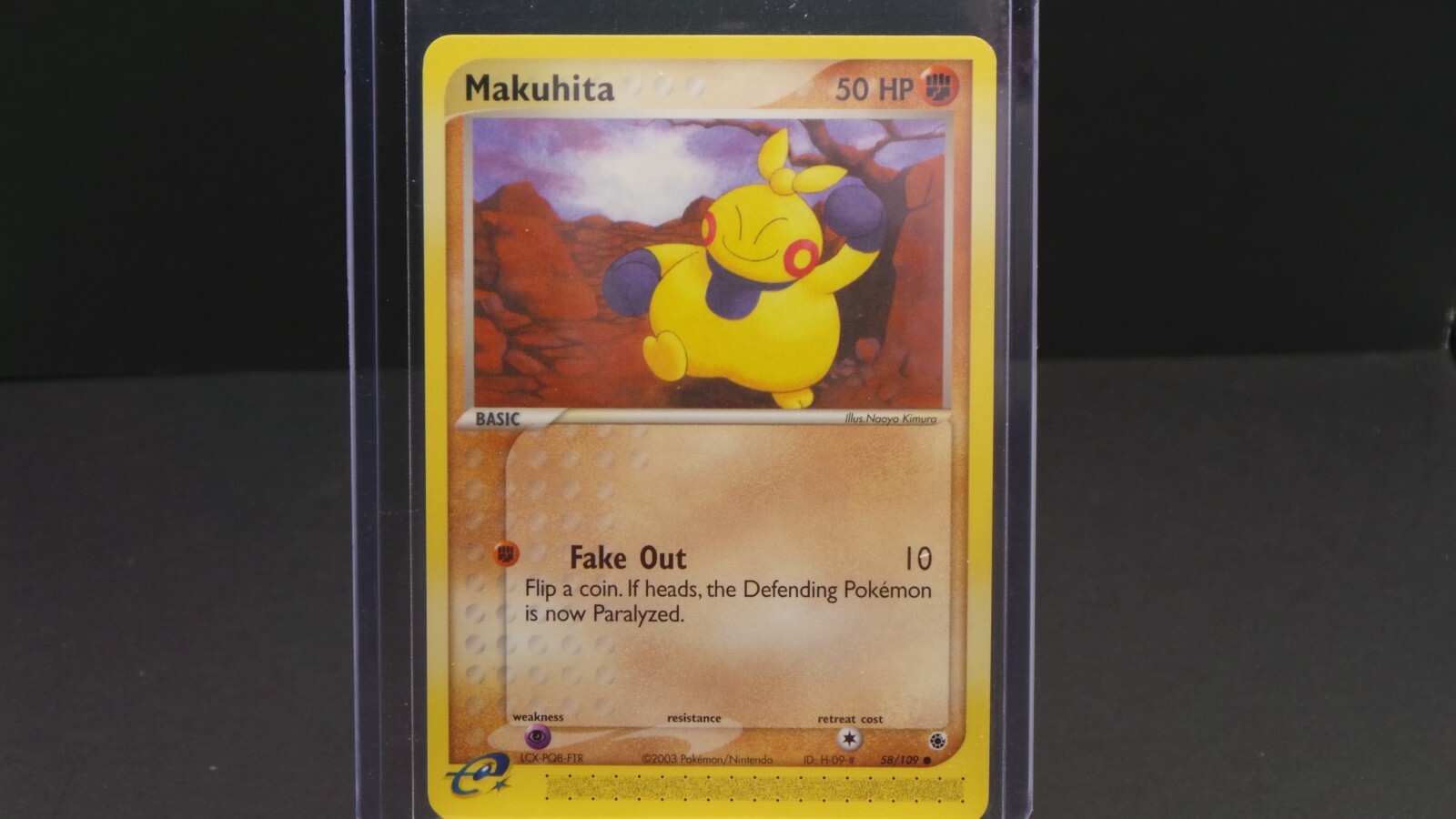 Pokemon TCG EX Ruby Sapphire Makuhita 58/109 Non Holo | eBay