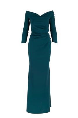 NEW Chiara Boni La Petite Robe SUZIE OFF SHOULDER GOWN $995 SIZE L FOREST GREEN | eBay NEW Chiara Boni La Petite Robe SUZIE OFF SHOULDER GOWN $995 SIZE L FOREST GREEN | eBay