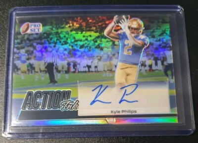 Kyle Philips - Leaf Pro Set 2022 - Titans, UCLA - Action Ink Auto - /20