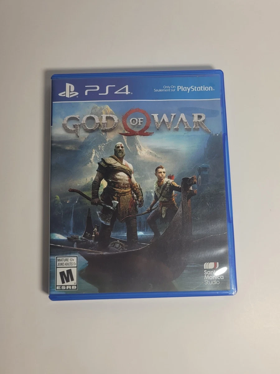 God of War PlayStation 4 2018 Blue Label First Print eBay