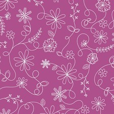 KimberBell Basics By Maywood Studio - Violet Floral Swirl 8261-V