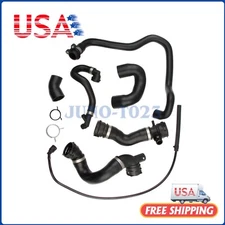 7 Hoses Radiator Coolant Water Hose Pipe Kit For (2007-11) BMW E90 128i 328i N51
