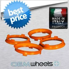 4 Hub Centric Rings Hubrings Wheel Adapter 57.1 to 66.6 57.1mm 66.6mm Set Bore