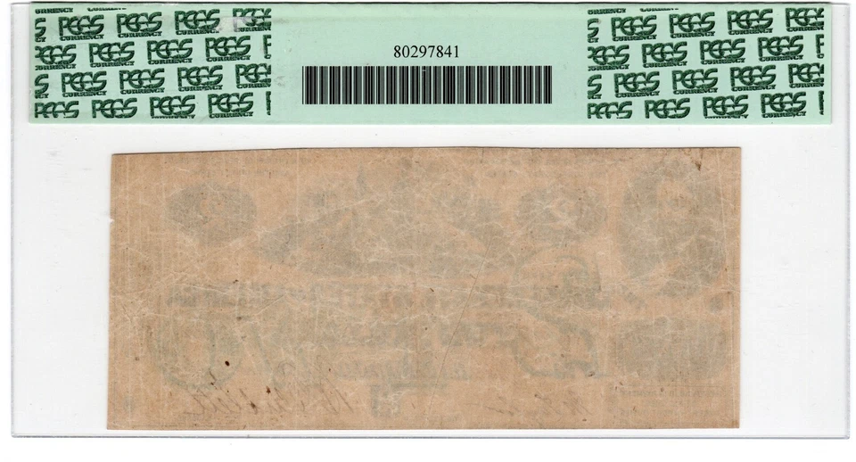 T-43 PF-1 1862 $2 Confederate Paper Money - PCGS-C Very Fine 25 PPQ Scarce type - Image 2 of 2