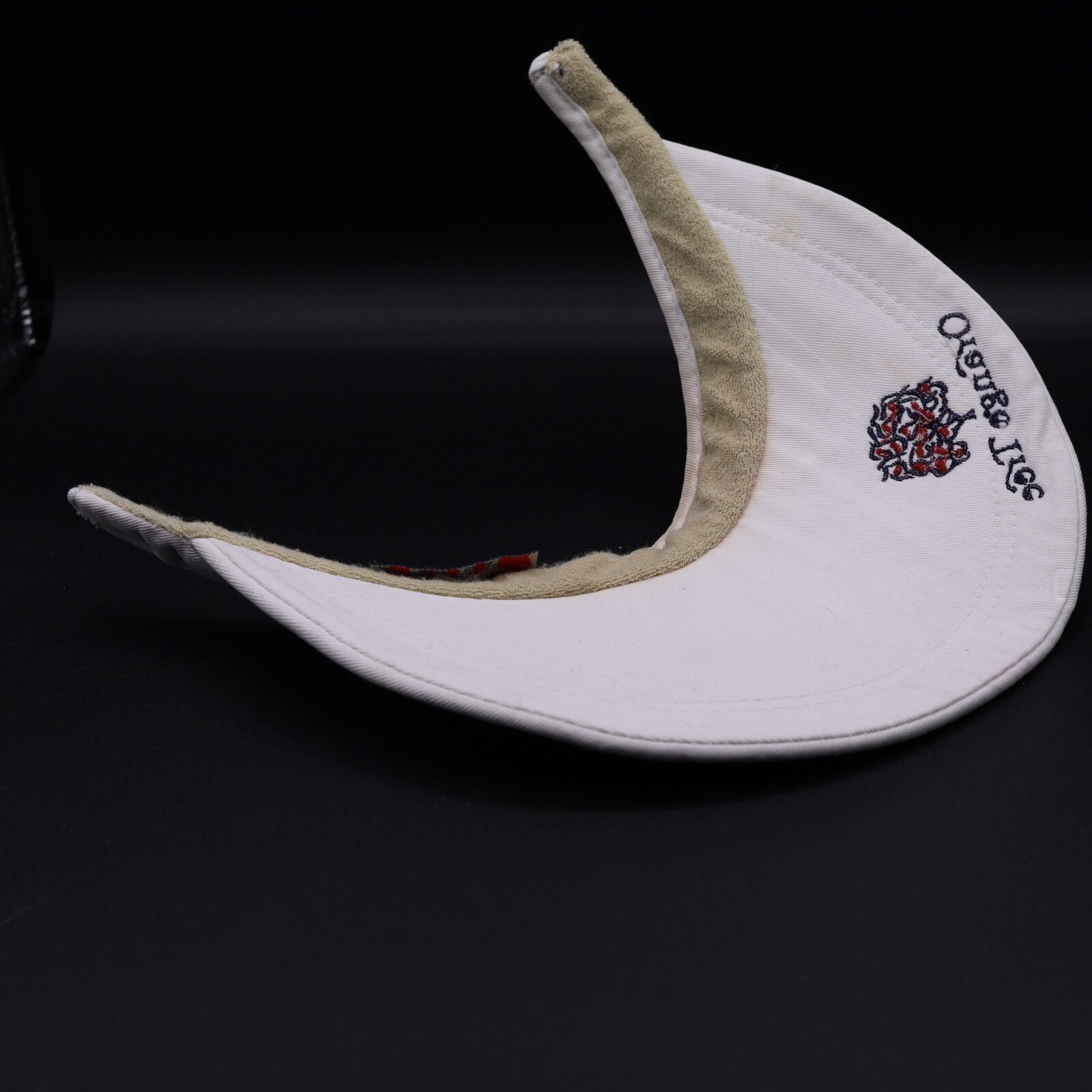 Orange Tree Visor Hat Cap Strap Back White Baseba… - image 10