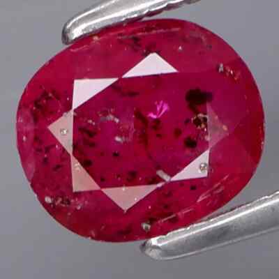 1.71 Ct 100% Natural Red-Pink Ruby Mozambique Heated Oval Shape Loose Gemstone