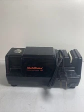 CHEF'S CHOICE DIAMOND HONE ELECTRIC KNIFE BLADE SHARPENER 110 - 3 STAGE - BLACK