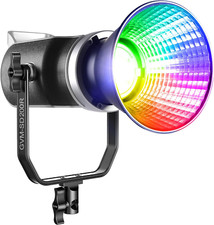 200W RGB Video Light, Bi-Color COB Photography Lighting with Bowens Mount