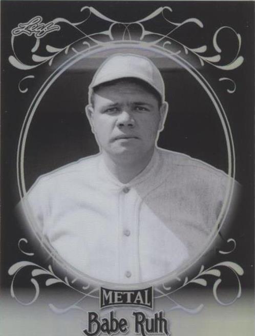 2019 Leaf Babe Ruth Collection - Babe Ruth #11 Black /15 for sale ...