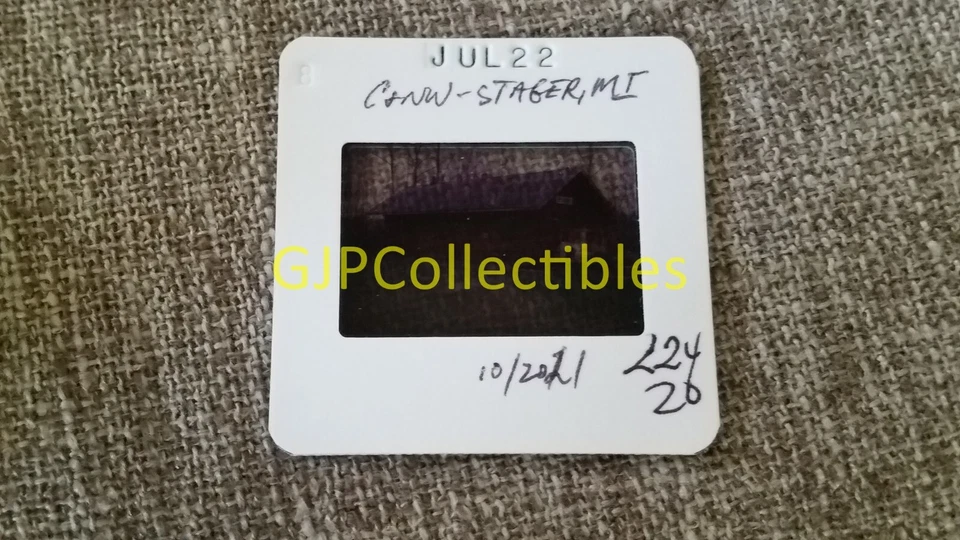 22420 35 毫米火车滑梯发动机汽车站 C & NW STAGER MI 10/2021 JJJ — 第 2/2 张图片