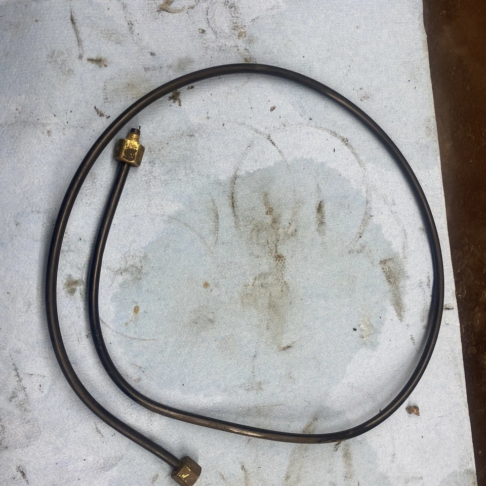 "Línea hidráulica de freno de moto de nieve vintage años 70 Polaris Colt 250 340ss 31""" Foto 2 de 2