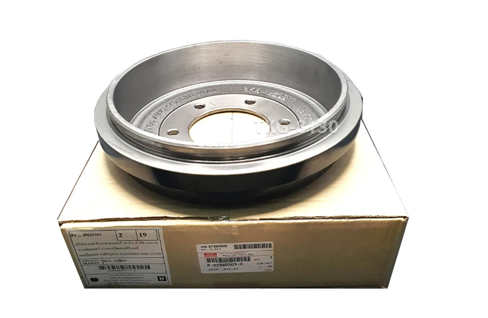 Rear Brake Drum 8973605050 For Isuzu Dmax 2WD 2003 - 2008 2009 2010 2011 - Image 4 of 4