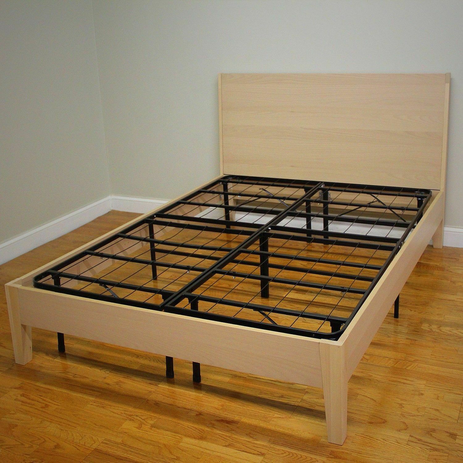Mattress Bed Frame Base Box Spring Platform Foundation Twin Full Queen
