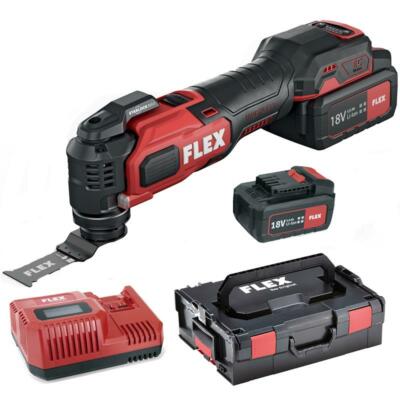 Flex Akku-Multitool 18,0 V MT 18.0-EC/5.0 Set StarlockMAX Aufnahme 2 Akkus 5,0Ah