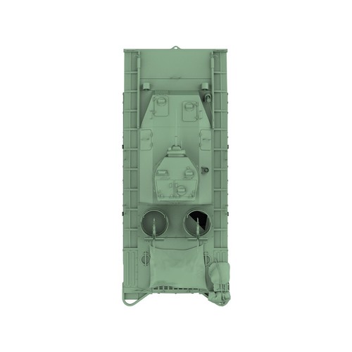SSMODEL SS72547 1/72 Model Kit US LVT(A)-1 Alligator Amphibious Tank - Bild 5 von 5