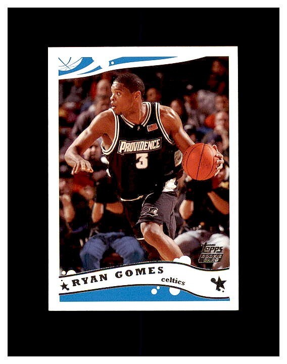 2005-06 Topps Basketball Ryan Gomes Rookie Boston Celtics #248 MINT