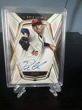 2019 Topps Five Star Patrick Corbin On Card Auto Autograph Washington Nationals