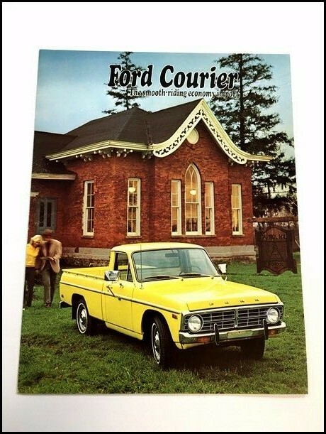 1973 Ford Courier Pickup Truck Vintage Original Sales Brochure