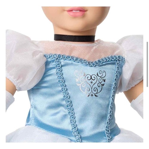 NEW American Girl Disney Princess CINDERELLA 18" DOLL + Gown Glass Slippers NIB - Picture 5 of 12