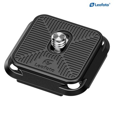 【US Dealer】Leofoto QP-38 38mm Quick Release Plate | Four-Sided Arca Interface