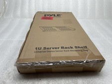 NEW Pyle 1U Server Rack Shelf Universal Device Mounting Tray PLRSTN14U