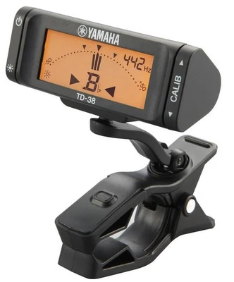 YAMAHA TD-38L Clip on Tuner Ultra Small Light pour Korn Tuba Clarinette Sax Neuf - Photo 1/4