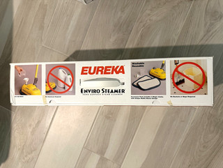 Eureka Enviro Steamer 300A Corded Steam Mop Hard Floor Yellow/Black w/ Cloth