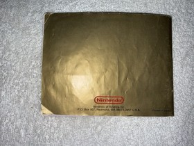 Nintendo The Legend of Zelda Instruction Booklet Manual for NES - Complete 