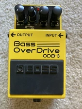 Boss Bass Overdrive Pedal ODB-3