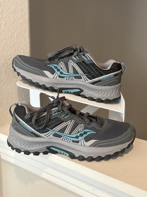 Saucony Women's Excursion TR14 Sneaker Sz 7 Gray Trail Running Shoe (S10584-3)