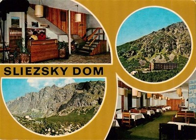 Sliezsky Dom Vysoke Tatry SK Velicka dolina Sliezsky dom Interier recepcie Pohla