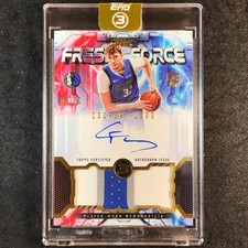 2025-26 Topps Three COOPER FLAGG Fresh Force Rookie Relic Autos Gold 5/10