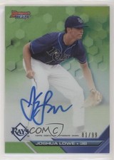 2016 Bowman's Best of Green Refractor 81/99 Josh Lowe Joshua #B16-JL Auto uk2