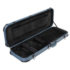 Electric Guitar Square PU Hard Case with Protective Sleeve 170 Style Guitar Blue