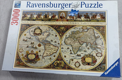 Ravensburger Puzzle Word Map 1665,  3000 Pieces No. 17 0548